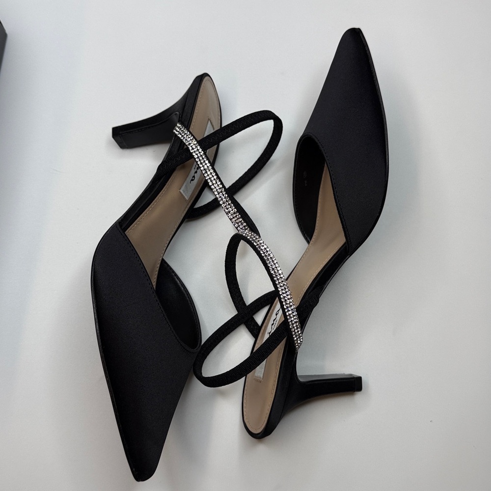 Nina Women's Billie Slingback Evening Pumps- Size 8 - Picture 7 of 10